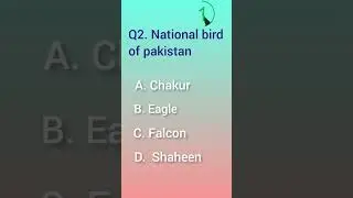 General knowledge mcqs for PPSC | FPSC | NTS national things of pakistan