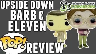UPSIDE DOWN BARB & ELEVEN 2-PACK (ECCC Exclusive) | Funko Pop! Review