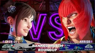 Kuya Kalbo SF6 Ranked Match Roundup. Chun Li Master Rank [Hori Fight Stick]