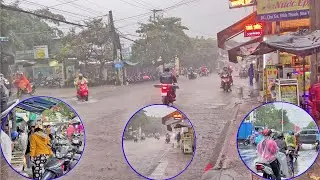 Life on Rainy and Sunny Days in a Small Village in Vietnam