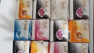 😍ASMR Unboxing Silk Soaps😍