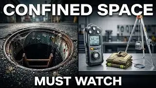 Confined Space Entry Safety: The 3 VITAL Steps (Gas Monitor, PPE & Rescue Procedures)! VEED