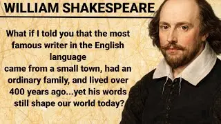 The Life of William Shakespeare | Learn English Through Story (Graded Reader)Simple English