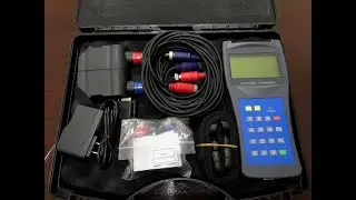 PORTABLE ULTRASONIC FLOW METER USF-100  REVIEW