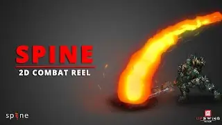 Spine 2D Game Animation Reel - Combat & Creatures