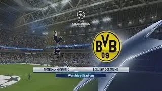 PES 2018 (PS4 Pro) Тоттенхэм &mdash; Дортмунд Лига чемпионов УЕФА 13.09.2017 ПОВТОР 1080P 60FPS