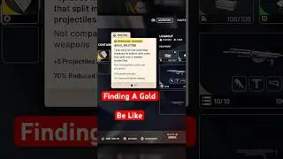 Finding A Gold Be Like #arcraiders