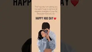 Happy Hug Day ❤️