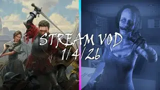 Phasmophobia Winter Event 👻❄️| KC:D2 & Phasmo | Livestream VOD 1/4/26