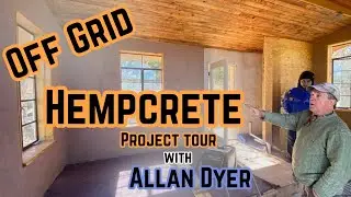 Off Grid Hempcrete Cabin Tour in Texas Hill Country