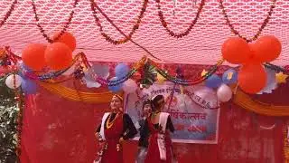 Nepali cultural funny dance at nursing clz .kala kurtai le