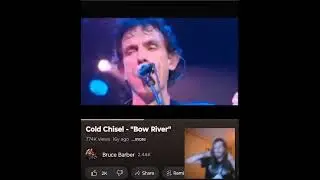 COLD CHISEL- BOW RIVER(LIVE)  THIS WAS SO AWESOME 💜🖤 INDEPENDENT ARTIST REACTS