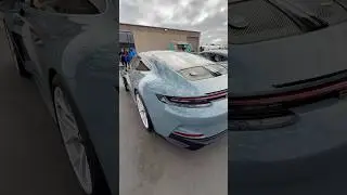 Новый аналоговый суперкар Porsche 911 S/T ST с механической коробкой передач #car #cartok #porsch...