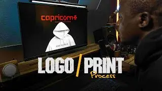 Full process of how I designed and printed Capricorn logo