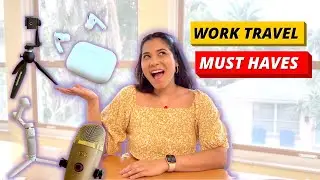 5 Travel ESSENTIALS for Remote Workers / Work from Home / Travelers / Content Creators etc