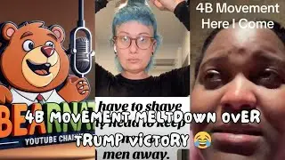 4B Movement Meltdown Over Trump Victory 😂 | Lefties & Feminists React | Liberals vs Conservatives