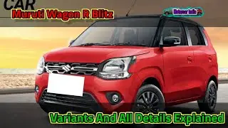 Muruti Wagon R Blitz VariantsAndAllDetailsExplained #motorcarindia #newwagonr #msarena #arena #cng