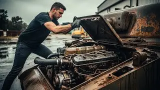Full Restoration: 1942 M4 Sherman Tank &mdash; Factory-New Transformation