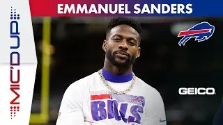 Emmanuel Sanders Mic'd Up for the Thanksgiving Win | Buffalo Bills