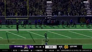 PCB East Carolina vs Notre Dame