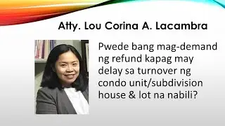 Ano ang dapat gawin kapag may delay sa turnover ng condo unit/house & lot?