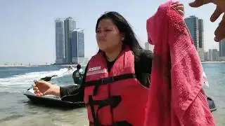 Jetski in Al Khan beach sharjah
