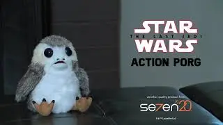 Star wars The Last Jedi Life Sized Interactive Action Porg Plush Toys  Games