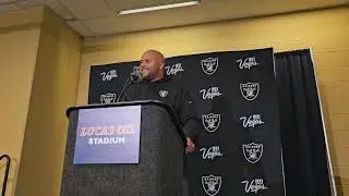 Las Vegas Raiders Coach Antonio Pierce Post Loss to the Indianapolis Colts #lasvegasraiders