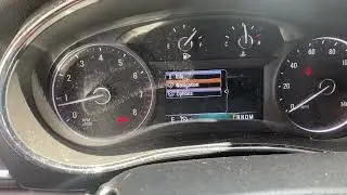 BUICK ENCORE 2018 OIL LIFE RESET