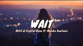 Wait-MitiS & Crystal Skies Ft. Monika Santucci(Lyrics Video) #wait #monikasantucci