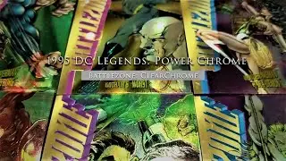 1995 DC Legends Power Chrome: Battlezone Chase [Clearchrome cards]
