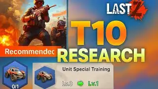 T10 Research in Last Z: Survival Shooter