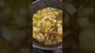 Making Keto Turkey Soup (see recipe in description box) #shorts #keto