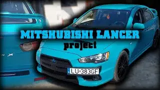 Mitsubishi Lancer - amatorskie lakierowanie i niestandardowe wyposażenie - M5C Miami Blue