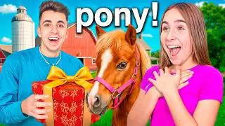 REGALO UN PONY A MI HERMANA!🐴 *cumplo su sueño!*