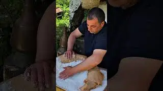 Tender Fish Baked 🐋 in a Salt Crust - ASMR Nature Cooking