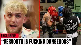 GERVONTA Davis GOES CRAZY Sparring a HEAVYWEIGHT &mdash; Jake Paul LOSING IT!