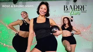 3 Minute BARRE LISS BREAK to APT by Rose & Bruno Mars