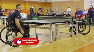 Чемпионы России по паралимпийскому настольному теннису А. Соколов- Г. Исаков  В.Новгород 2 часть