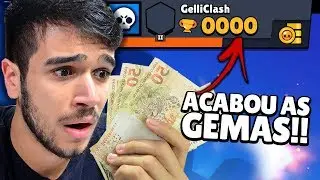 NUNCA MAIS VOU GASTAR GEMAS NO BRAWL STARS?! Começando no Brawl Stars #3