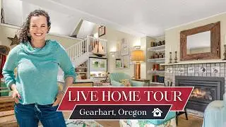 Inside Look: Charming Move-In Ready Beach Cottage in Gearhart | Live Walkthrough Tour