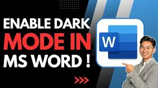 How to Enable Dark Mode in Microsoft Word