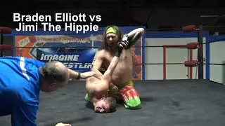 Braden Elliott vs Jimi The Hippie Free Wrestling Match