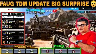 FAU-G New Update | Faug Tdm Release Date | Avs Gaming Yt