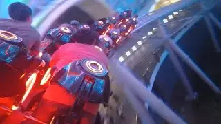 Tron Lightcycle / Run (Ares Overlay) - Disney Magic Kingdom - Back Row (4K HD POV) - December 2025