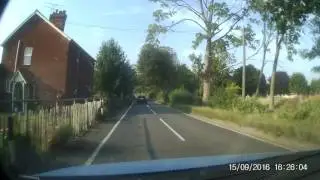 Driving to Hatfield Peveral, Essex.
