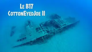 Histoire du bombardier Cotton Eyed Joe 2 d'Ajaccio, plage du Ricantu. Epaves sous marines corses