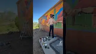 #allyouneedislove #CommunityProjects #CommunityEvents #community #publicmural #spraypainting