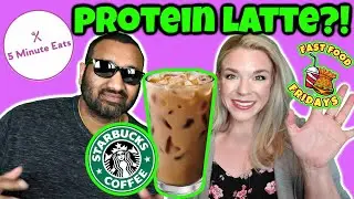 Обзор протеинового латте со льдом и ванилью от Starbucks