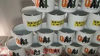 ENAMEL MUG